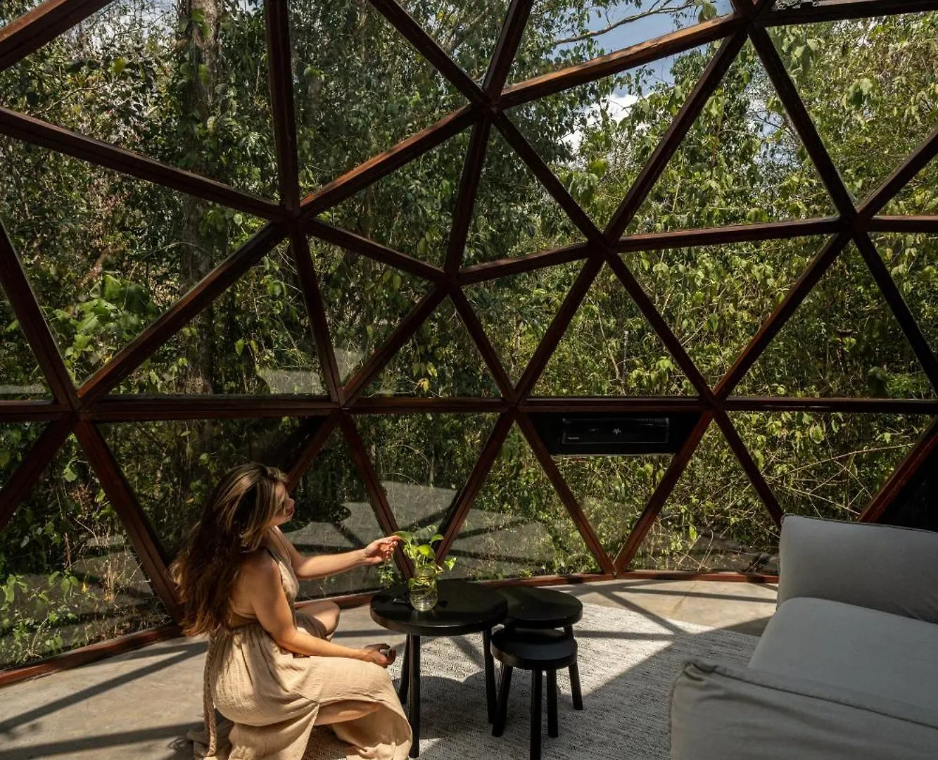 Glass House Puerto Morelos Campsite